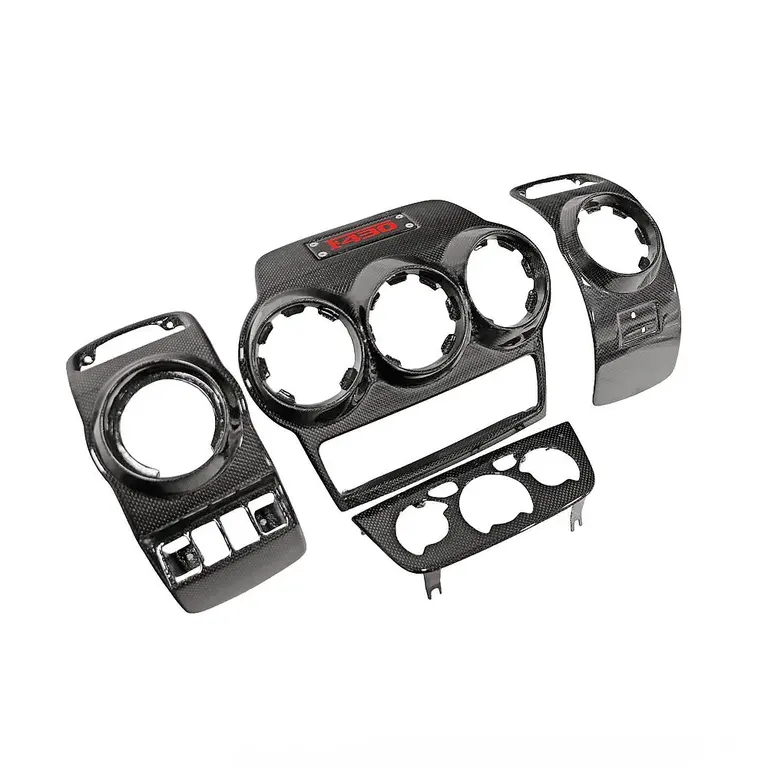 Carbon Fiber Inner Dash Vent Trim Set - Ferrari F430