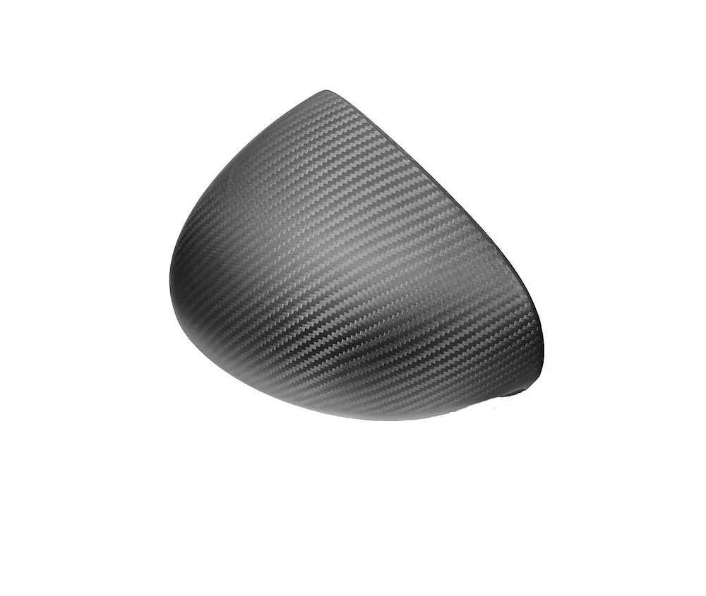 Carbon Fiber Mirror Housings with Matte Finish