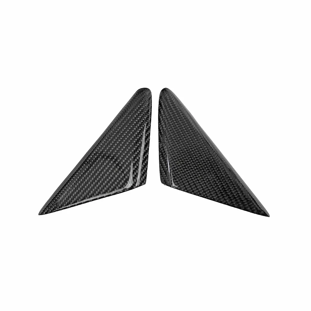 Carbon Fiber Outer Mirror Triangle Trim
