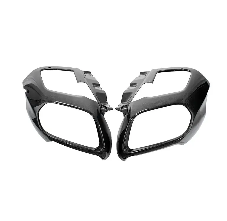 Carbon Fiber Rear Exhaust Outlet Trim Panels - Diffuser 812 Superfast Ferrari