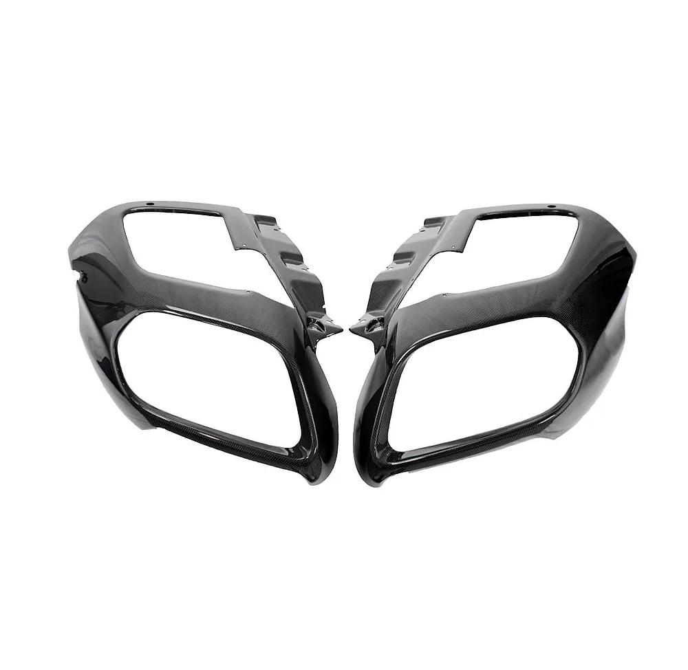 Carbon Fiber Rear Exhaust Outlet Trim Panels