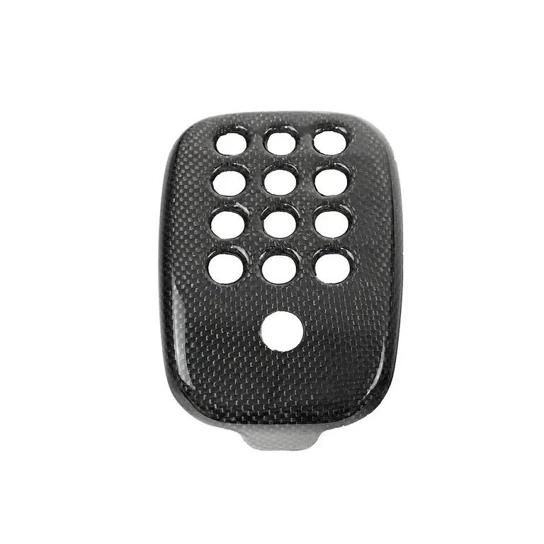 Carbon Fiber Rear Fog Light Cover w/Reverse Camera Cut Out - Ferrari 488 GTB/Spider