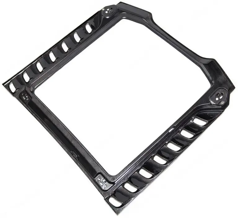 Carbon Fiber Rear Hatch Glass Frame Panel - McLaren 650S/MP4-12C
