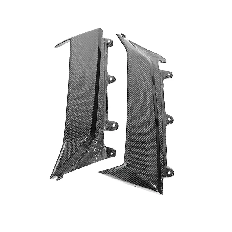 Carbon Fiber Rear Quarter Fender Side Scoops Aventador Lamborghini