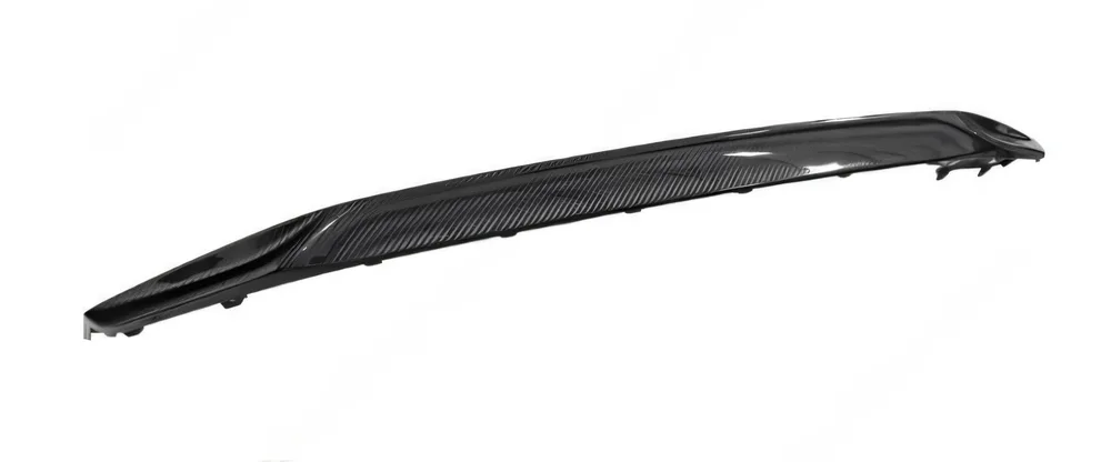 Carbon Fiber V-Style Front Spoiler Lip