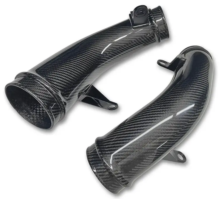 Fabspeed Chevrolet C8 Corvette ZR1 high-flow Carbon Fiber Intake Pipes 2025+