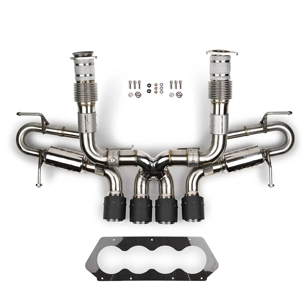 Valved Center Exit Conversion Exhaust System