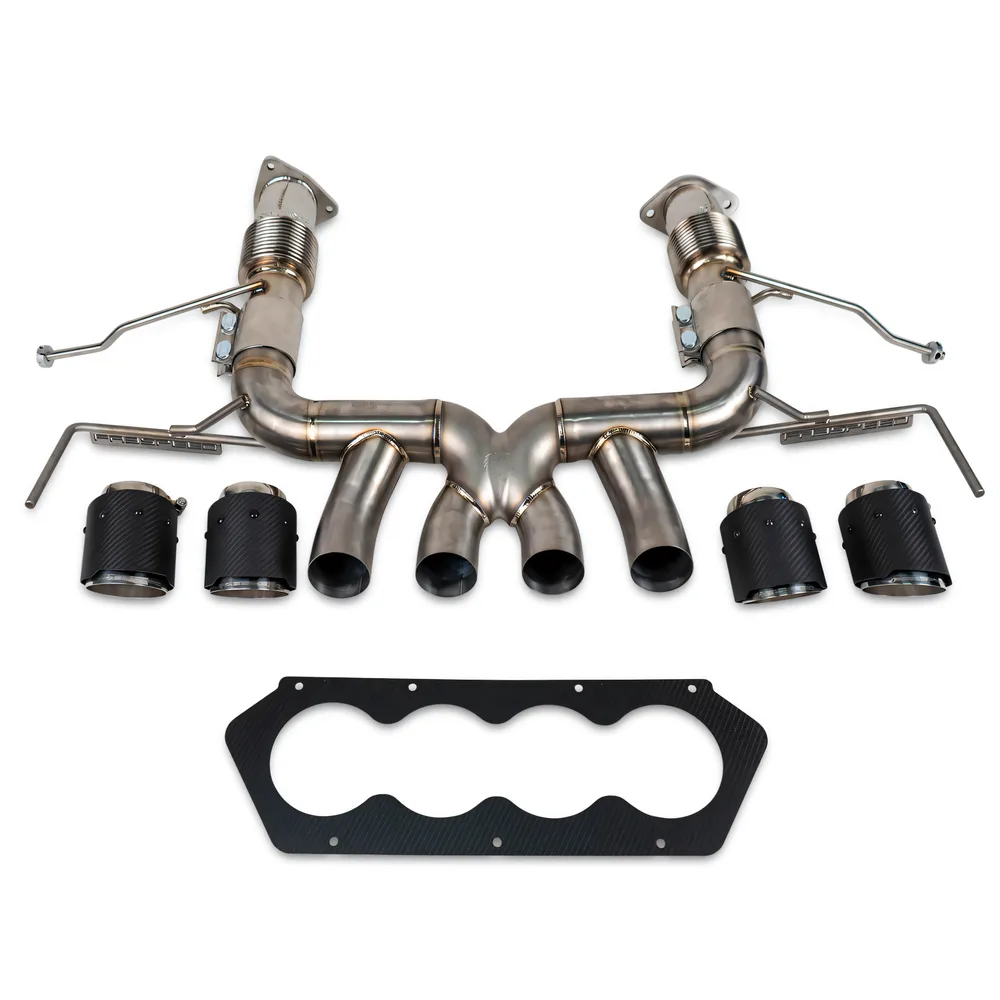 C8 Z06 Titanium Supersport X-Pipe Cat-Back Exhaust System