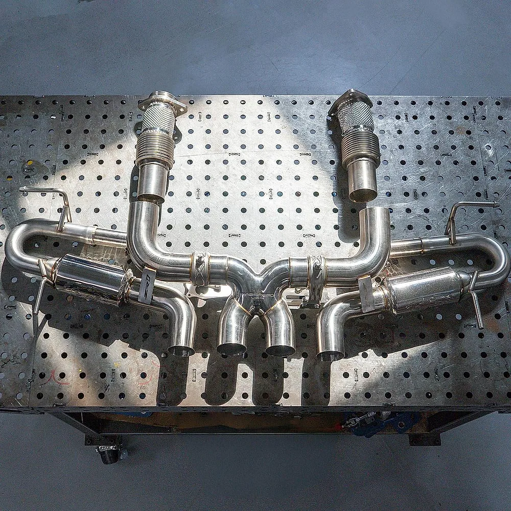 Stainless Steel Valved Cat-Back Exhaust System