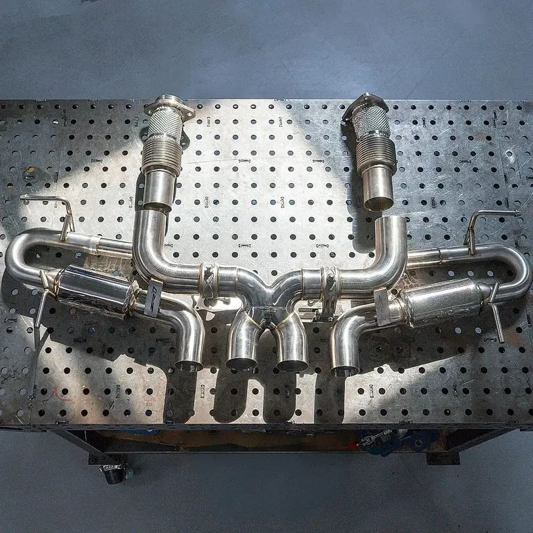 Fabspeed Chevrolet Corvette C8 ZR1X Stainless Steel Valved Cat-Back Exhaust System (2025+)