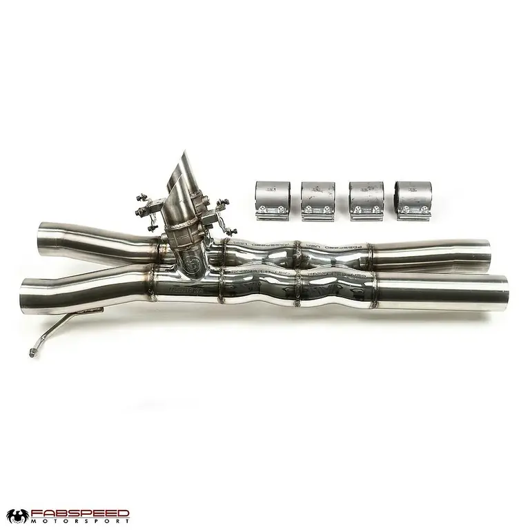 Fabspeed Dodge RAM TRX 1500 Valved Double X-Pipe Resonator Bypass (2021+)