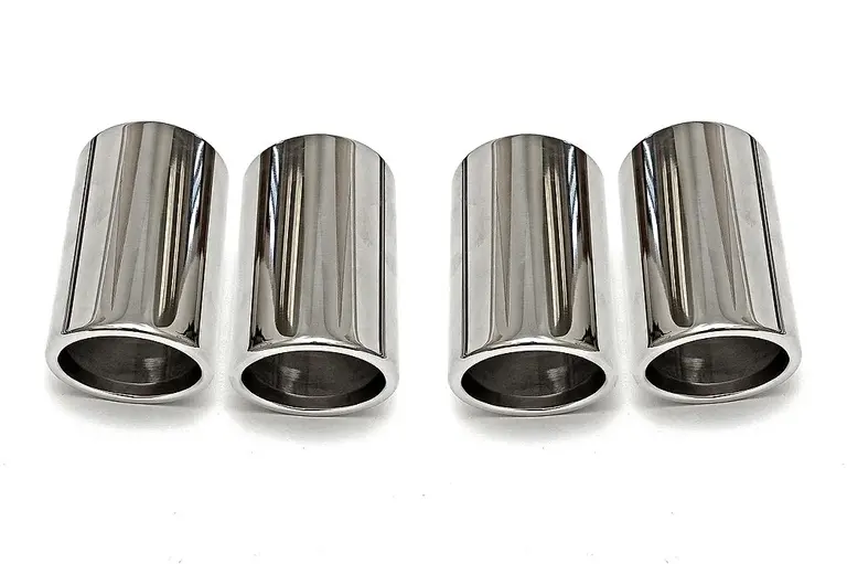 Fabspeed Ferrari F430 Polished Slip-On Tip Covers (2005-2009)