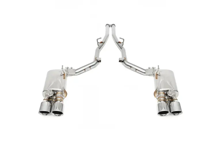 Fabspeed Maserati Ghibli Valved Rear Mufflers (2013+)
