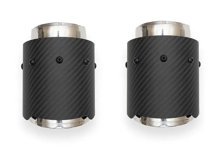 Fabspeed McLaren 570S / 570GT / 540C Deluxe Bolt-On Dual Carbon Fiber Tips