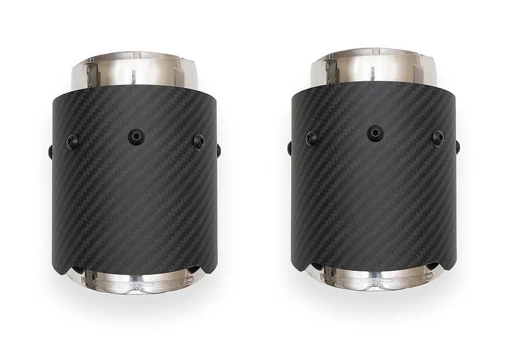 Deluxe Bolt-On Dual Carbon Fiber Tips