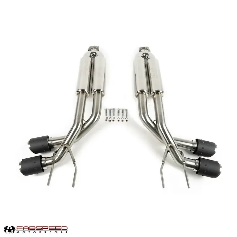 Fabspeed Mercedes-Benz G-Wagen G63 AMG Maxflo Performance Exhaust with Quad Tips (2015-2018)