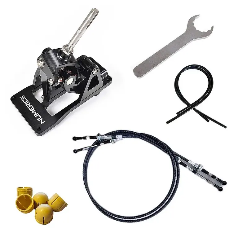 Numeric Racing Porsche 718 Boxster / Cayman / GT4 / GTS / Spyder Short Shifter and Cable Bundle (2017+)