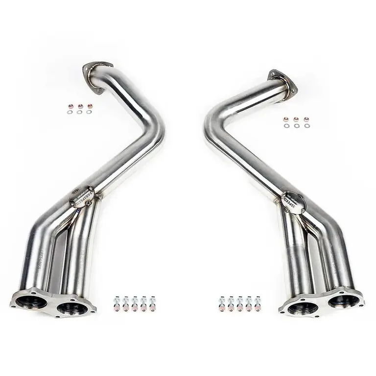 Fabspeed Porsche 718 GT4 / GTS / Spyder Over Axle Link Pipes (2020+)