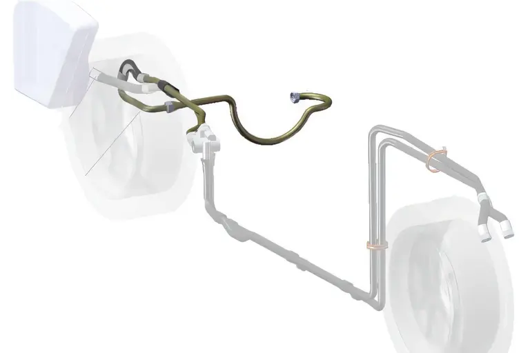 Fabspeed Porsche 911 Carrera 3.2 Factory/OEM Oil Line Upgrade Kit