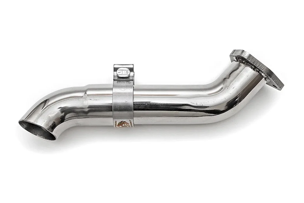Muffler Bypass Pipe with Adjustable Turndown