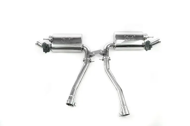 Fabspeed Porsche 958.2 Cayenne Turbo / Turbo S Valved Exhaust System (2015-2018)