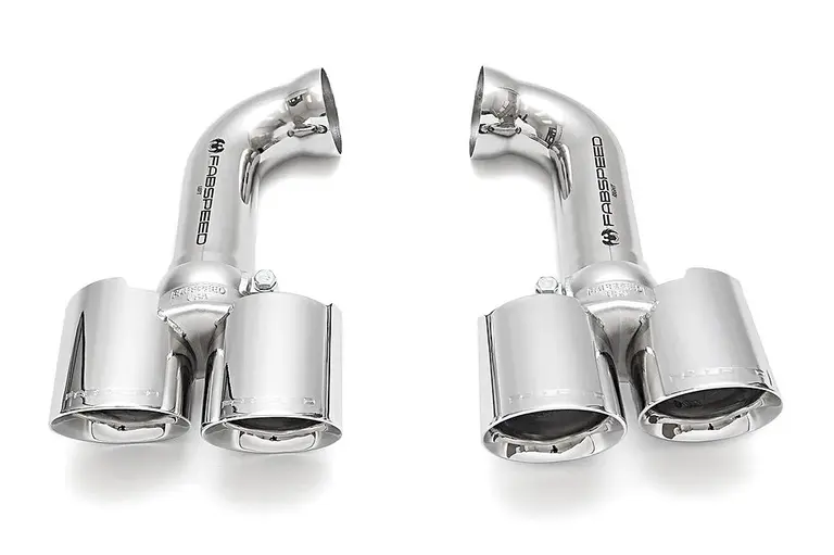 Fabspeed Porsche 958 V6 Deluxe Quad Tips (for PSE) (2011-2014)