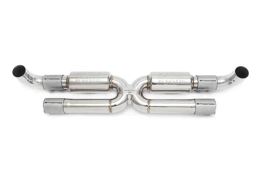 991.2 Carrera Center Muffler Bypass X-Pipe (for Base)