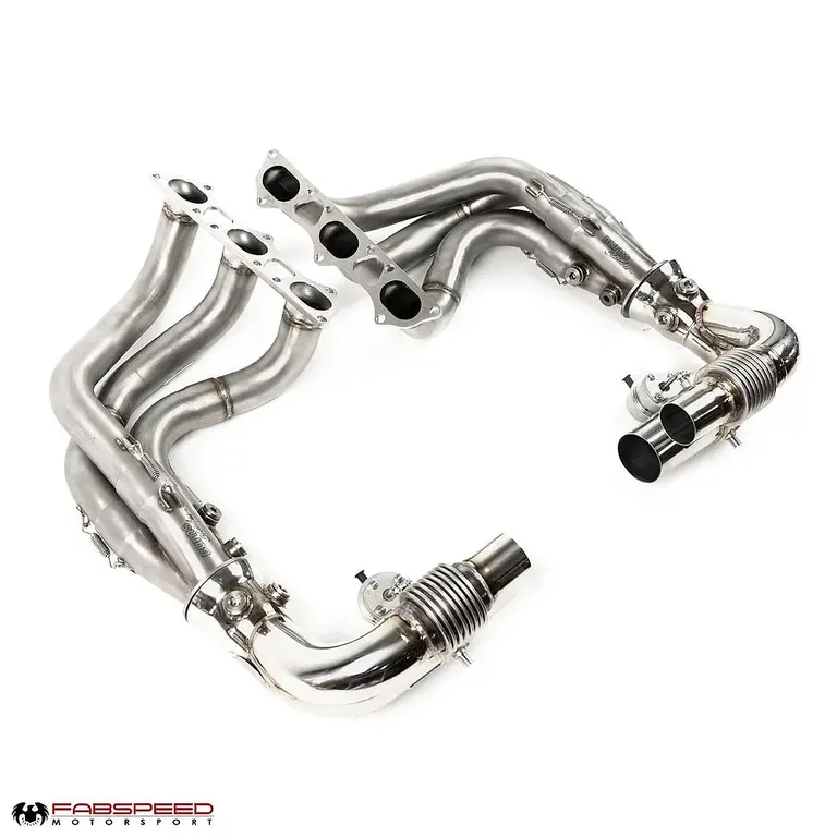 Fabspeed Porsche 991.2 GT3 / GT3 RS Long Tube Competition Race Header System (2017+)