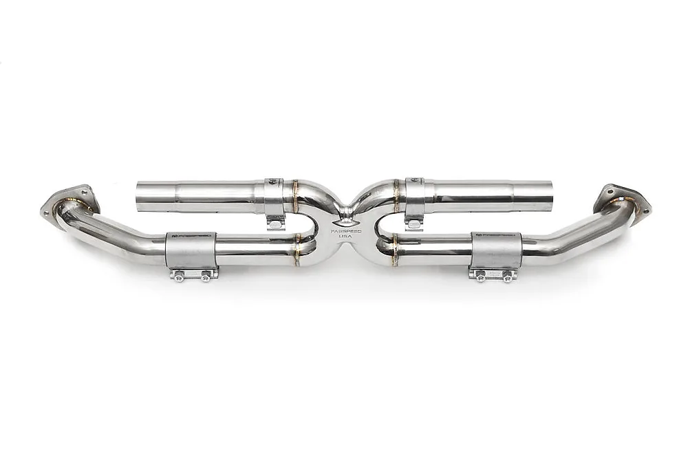 Center Muffler Bypass X-Pipe (Non-Valved Exhaust)