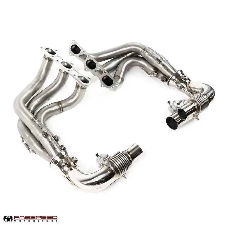 Fabspeed Porsche 991 GT3 / GT3 RS / 911 R Long Tube Competition Race Header System (2014-2016)