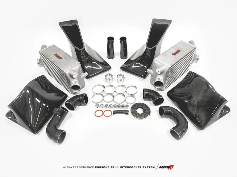 Porsche 991 Turbo / Turbo S AMS Alpha Performance Intercooler System