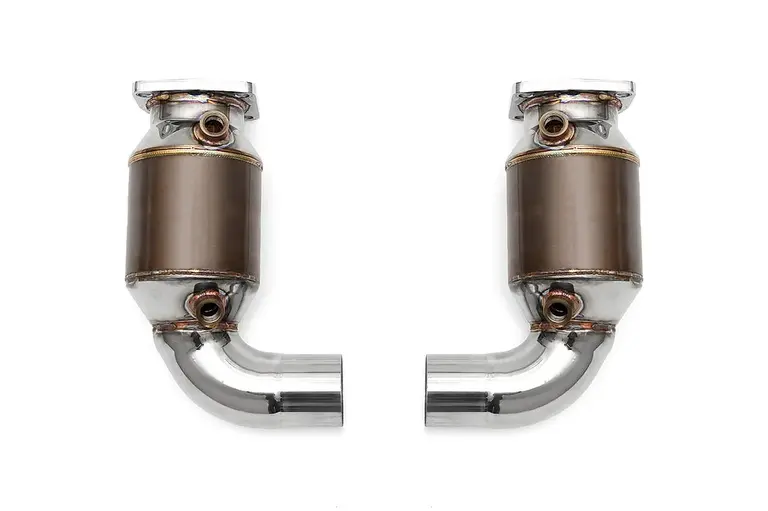 Fabspeed Porsche 991 Turbo / Turbo S  Sport Catalytic Converters (2013-2016)