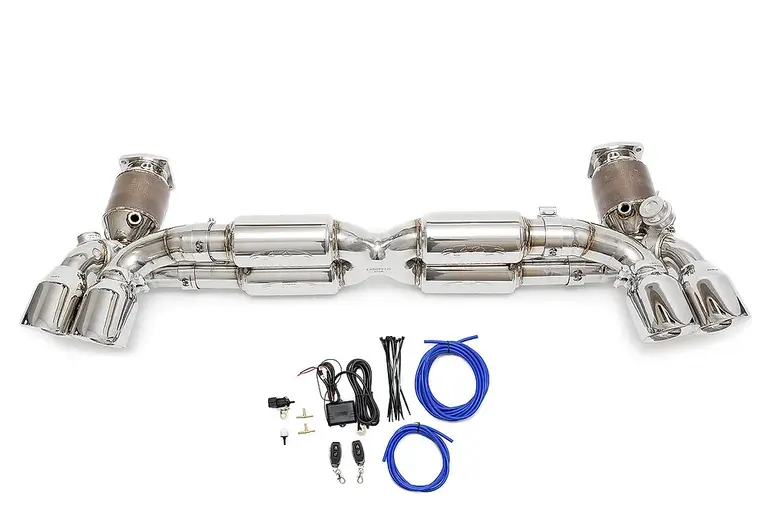 Fabspeed Porsche 991 Turbo / Turbo S Valved Supersport X-Pipe Exhaust System (2013-2016)