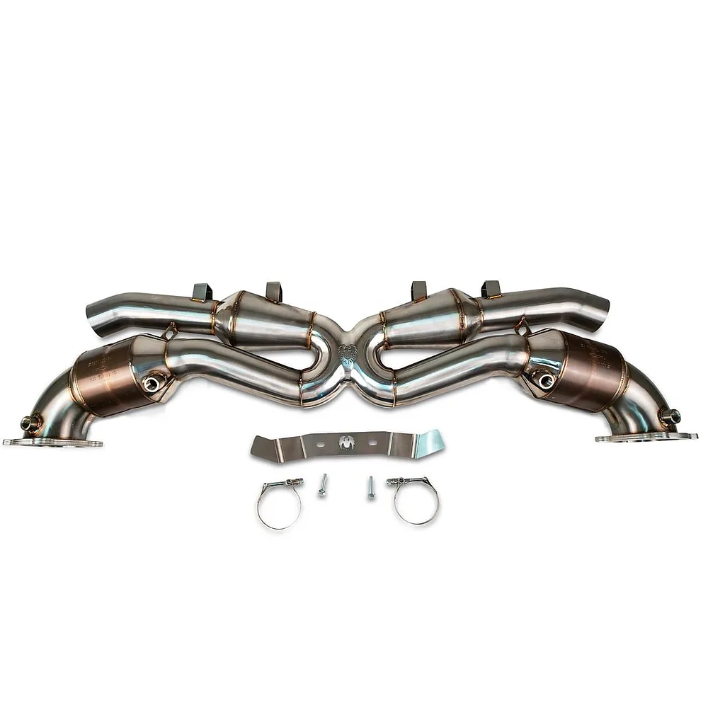 992.2 Turbo S Sport Cat Megaphone X-Pipe