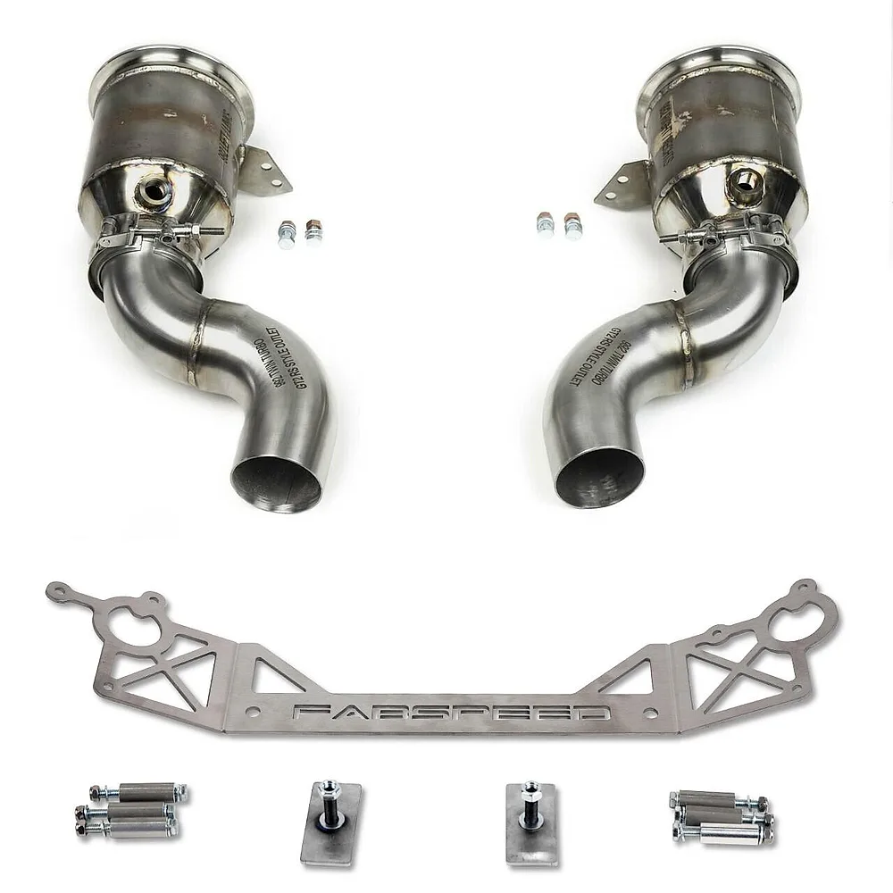 Sport Catalytic Converters with GT2RS Style Outlets