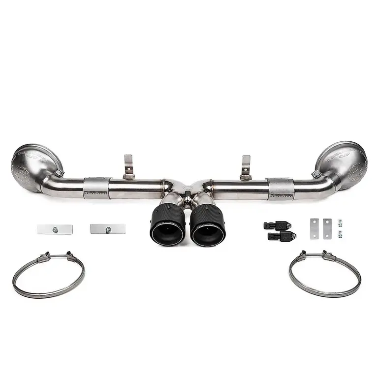 Fabspeed Porsche 992 GT3 / GT3 RS Supercup Cat-Back Exhaust System NON Valved (2022+)