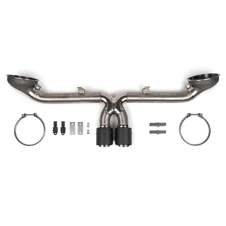 Porshe 992 GT3 / GT3 RS Titanium Supercup Cat Back Exhaust System