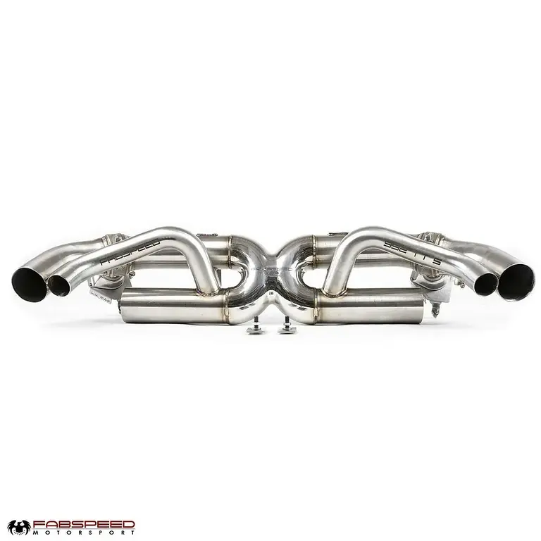Fabspeed Porsche 992 S Valvetronic Cat-Back Exhaust System (2021+)