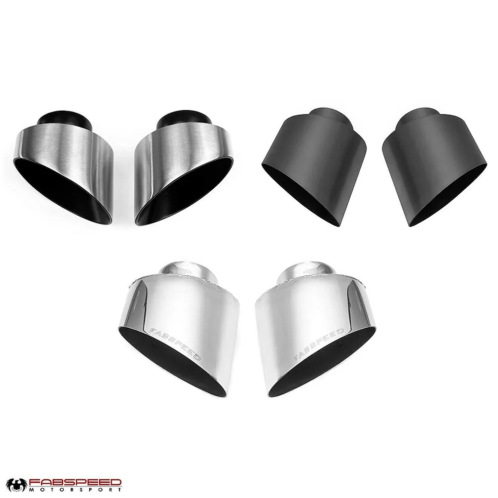 Single Wall Oval Bolt-On Tips