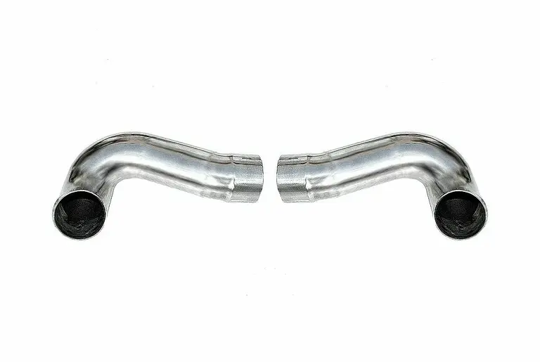 Fabspeed Porsche 997.2 Carrera Side Muffler Bypass Pipes (2009-2012)