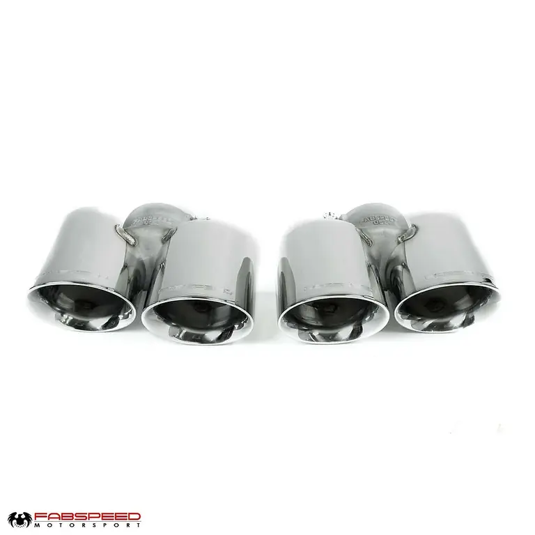 Fabspeed Porsche 997.2 Turbo / Turbo S Deluxe Quad Style Tips (2010-2012)