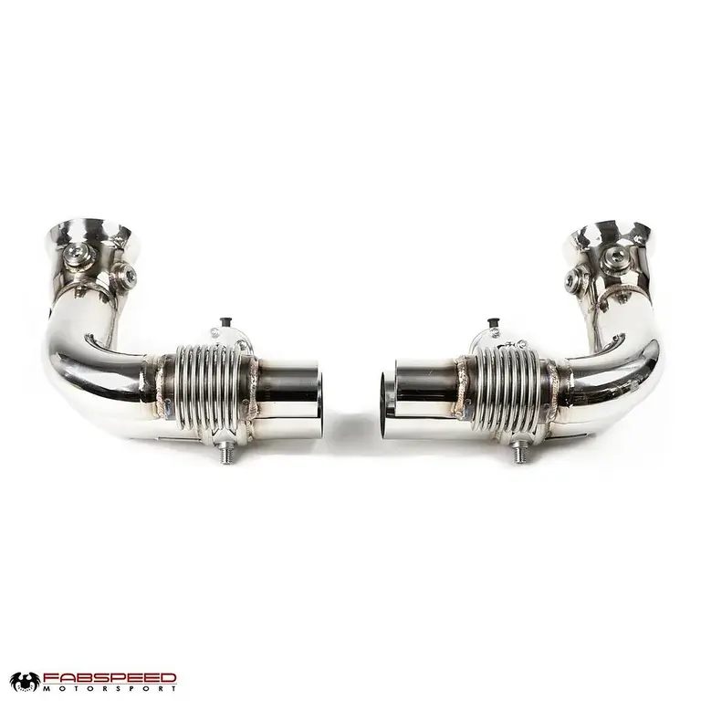 Fabspeed Porsche 997 GT3 / GT3 RS Side Muffler Bypass Pipes