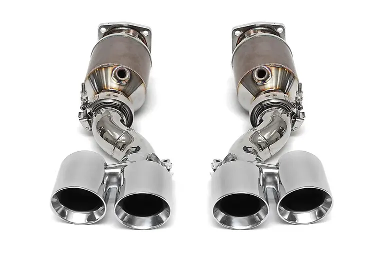 Fabspeed Porsche 997 Turbo Muffler Bypass Exhaust System (2006-2009)