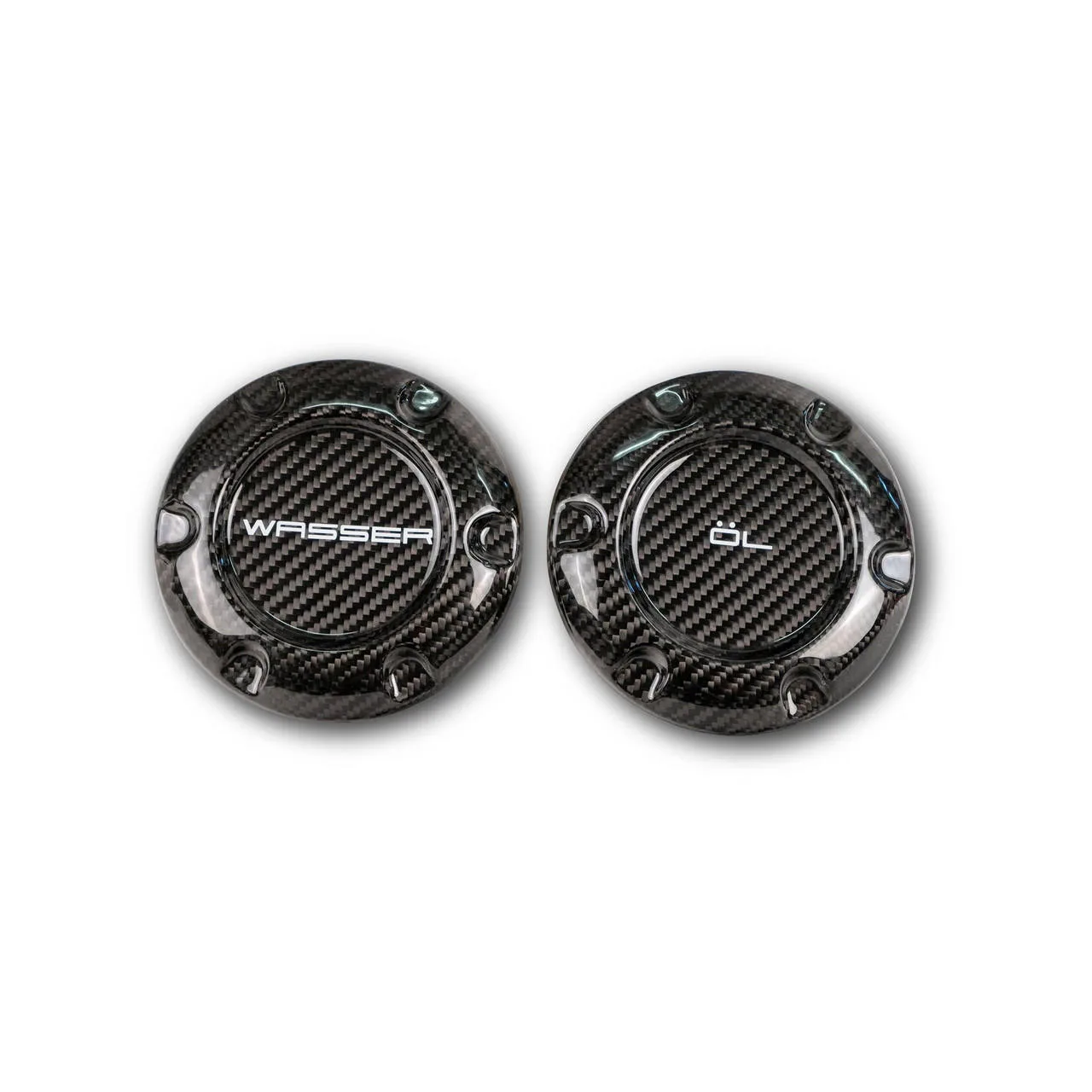 Carbon Fiber Oil & Water Caps