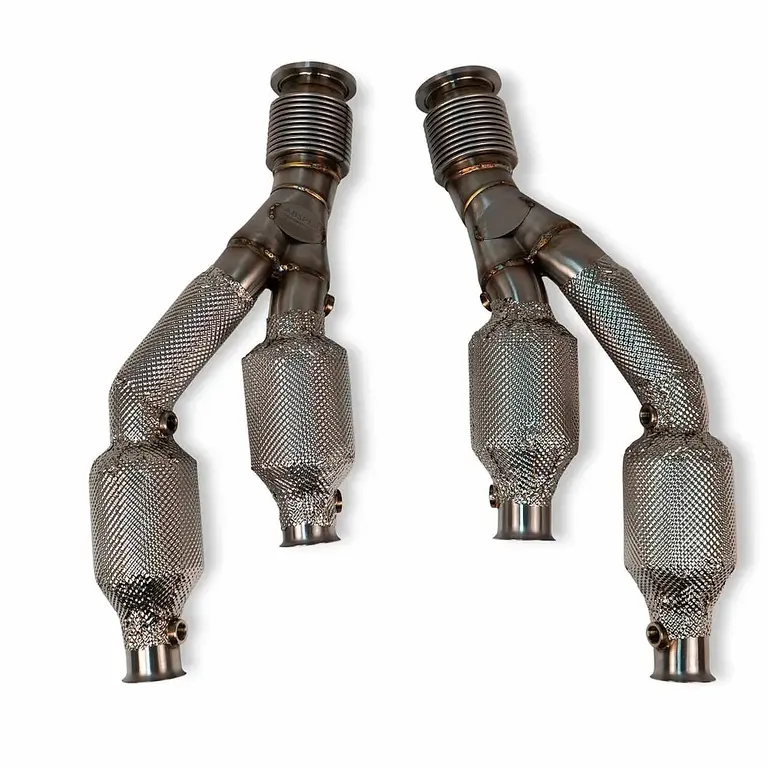 Fabspeed Revuelto GERMAN HJS Sport RACE CAT with Heat Shield