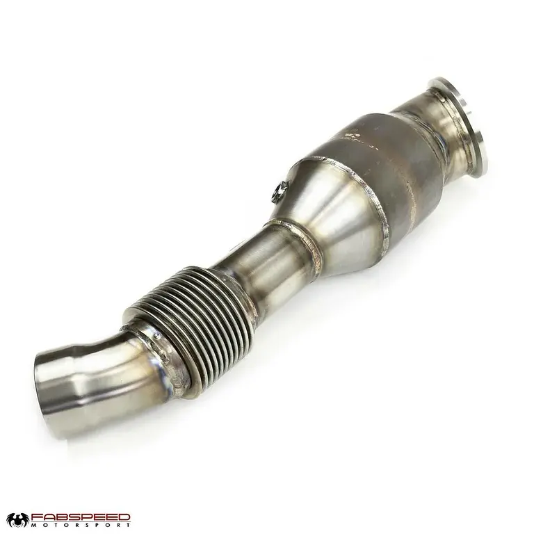 Fabspeed Toyota Supra 3.0L (A90) Sport Catalytic Converter Downpipe (2020+)