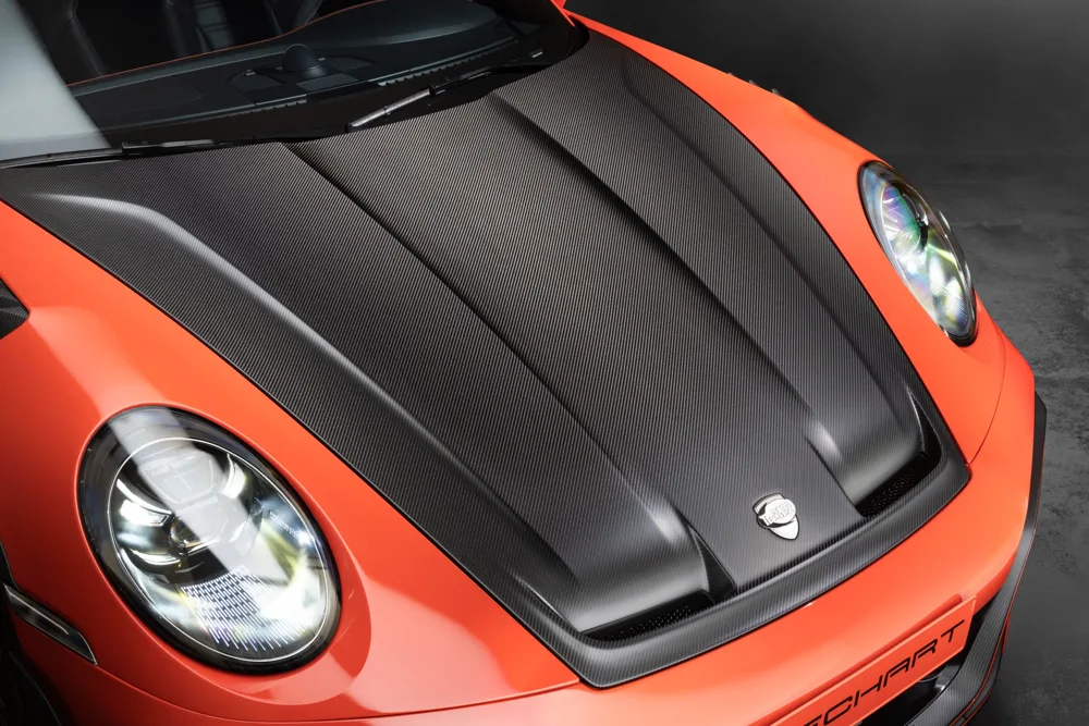 Aero hood, carbon