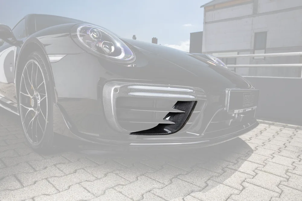 Aero wings incl. trim bars, carbon matte