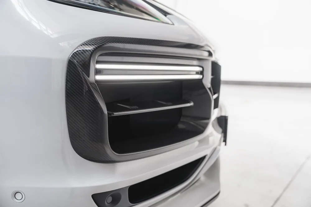 Air intake frame, paintable