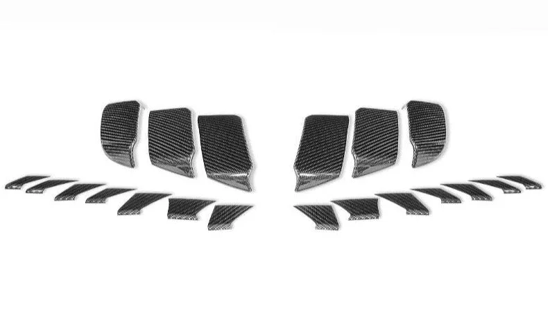 Louvers air outlet panels